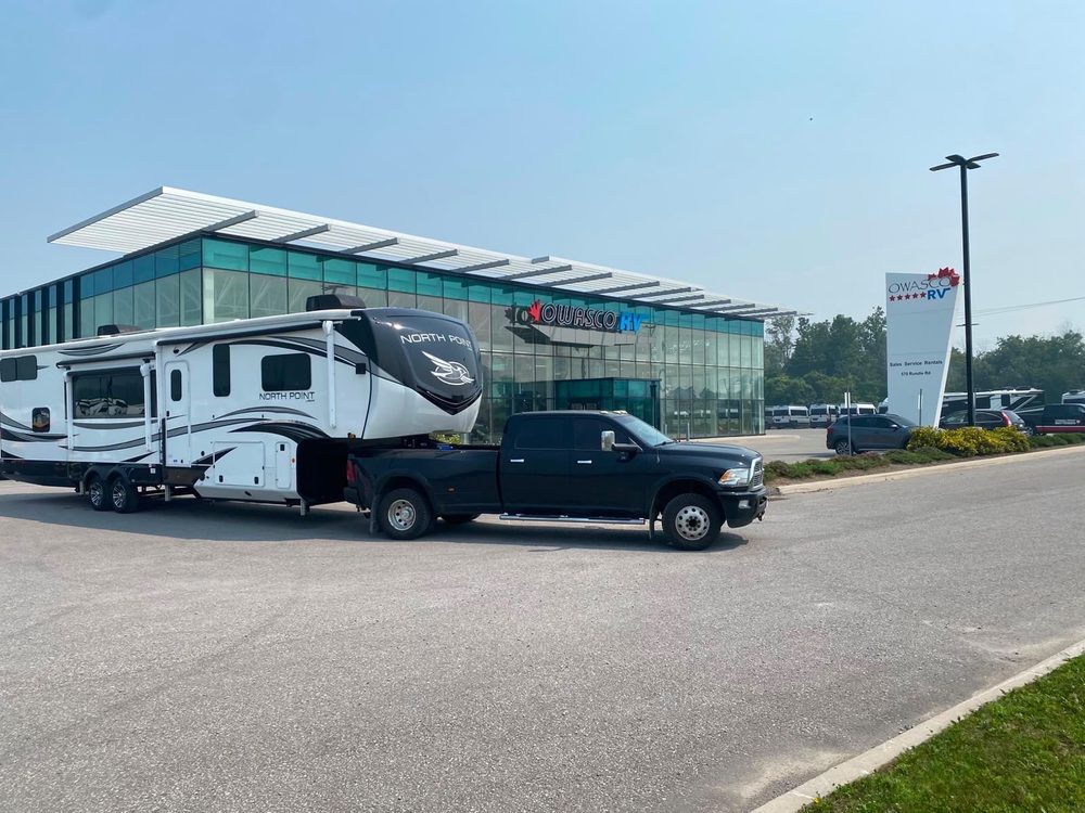 Secure RV and trailer storage